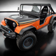 A photo of the Jeep CJ Surge ahead of SEMA.